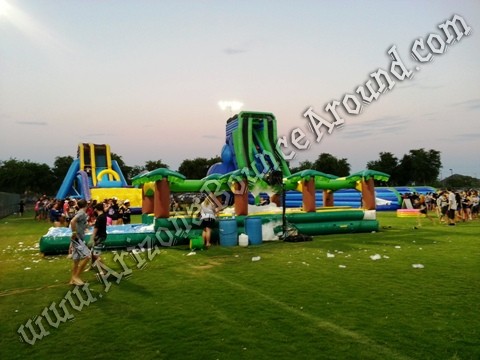 Drop Kick Water Slide Rental